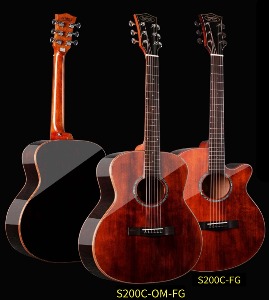 스커 SQOE S200OM  S200C-FG 어쿠스틱 기타